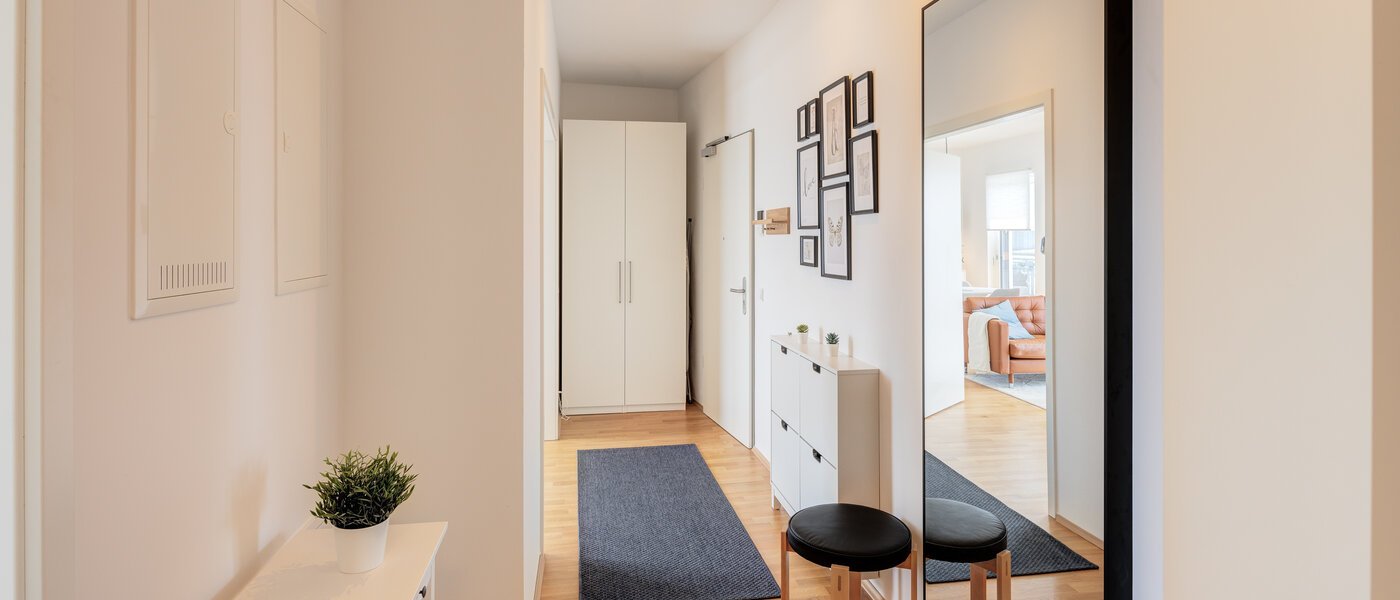 屋顶露台公寓 München Neuhausen 01 门厅 13934