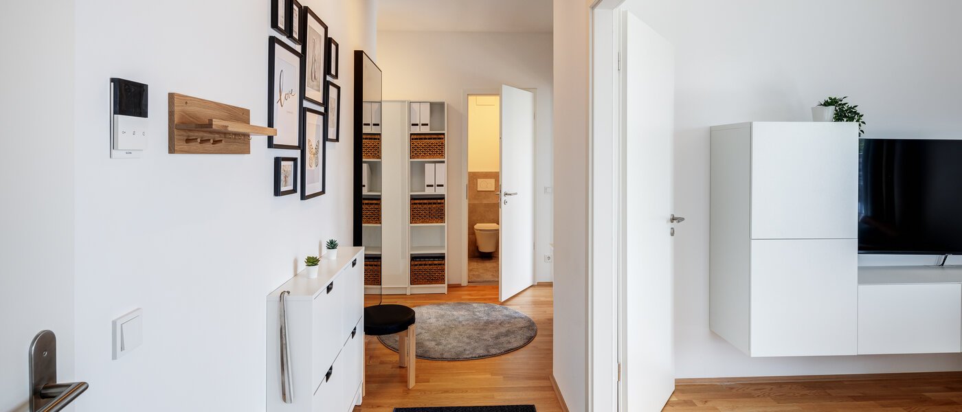 屋顶露台公寓 München Neuhausen 02 门厅 13934