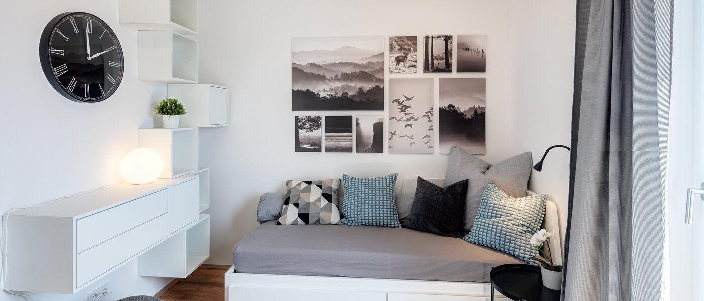 屋顶露台公寓 München Neuhausen 03 第二卧室 13934