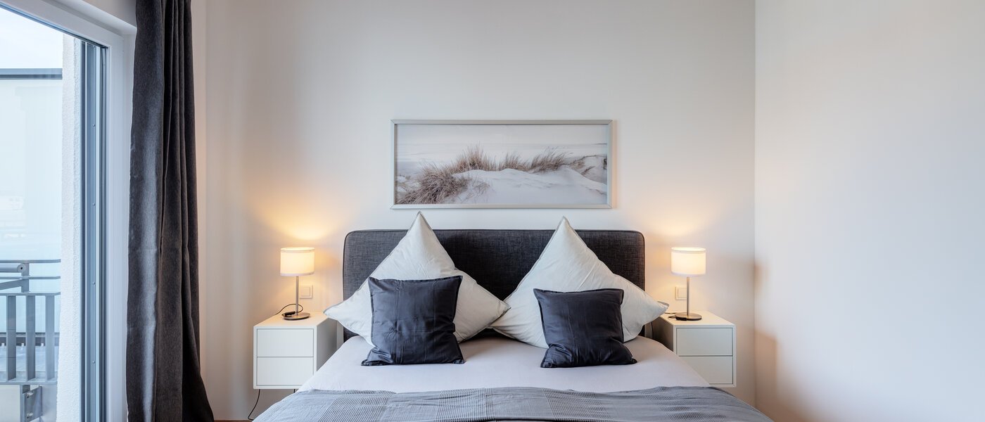 屋顶露台公寓 München Neuhausen 01 第一卧室 13934