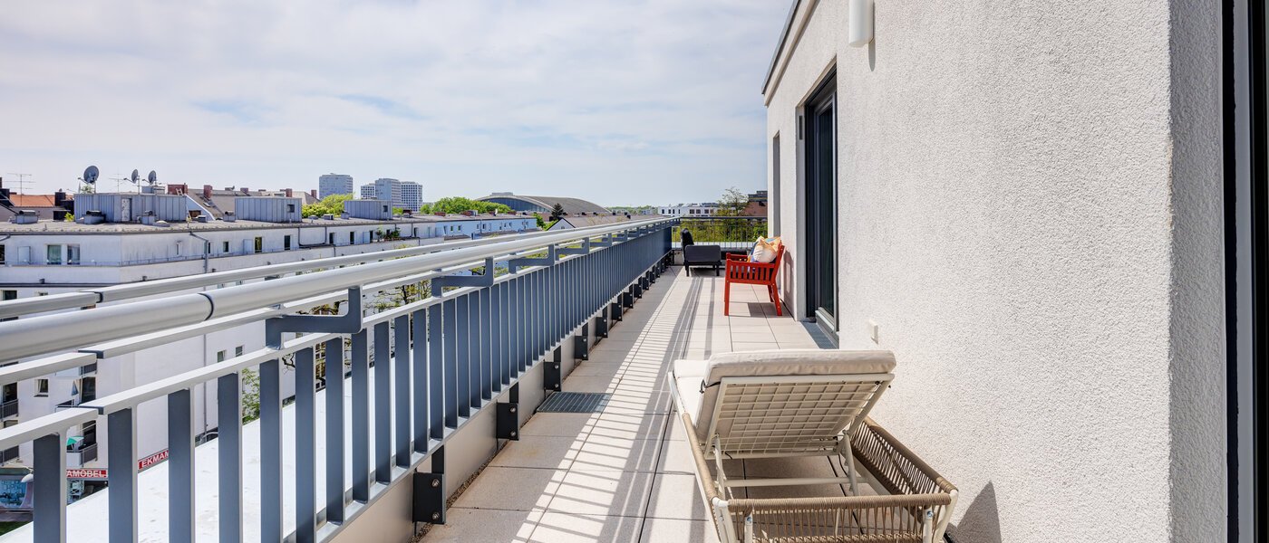 屋顶露台公寓 München Neuhausen 05 露台 13934