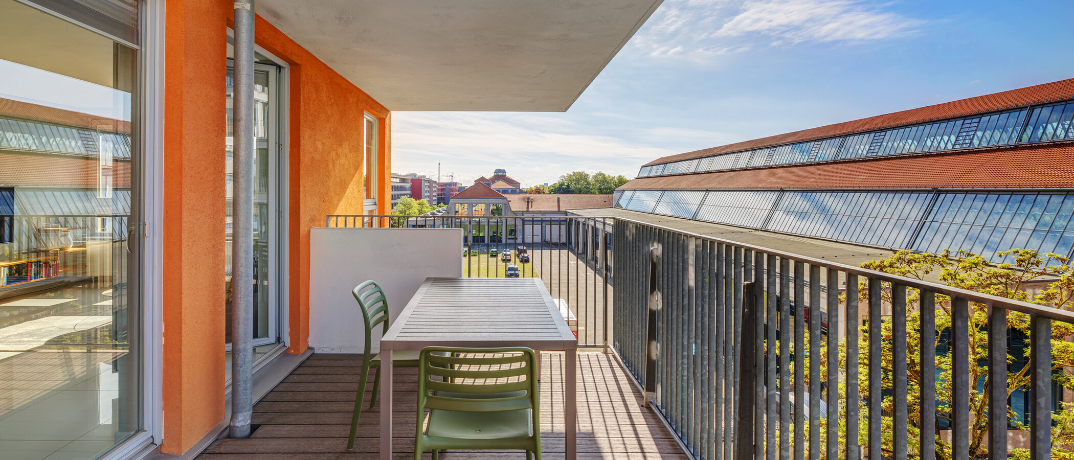 公寓 München Schwanthalerhöhe 01 阳台 13943