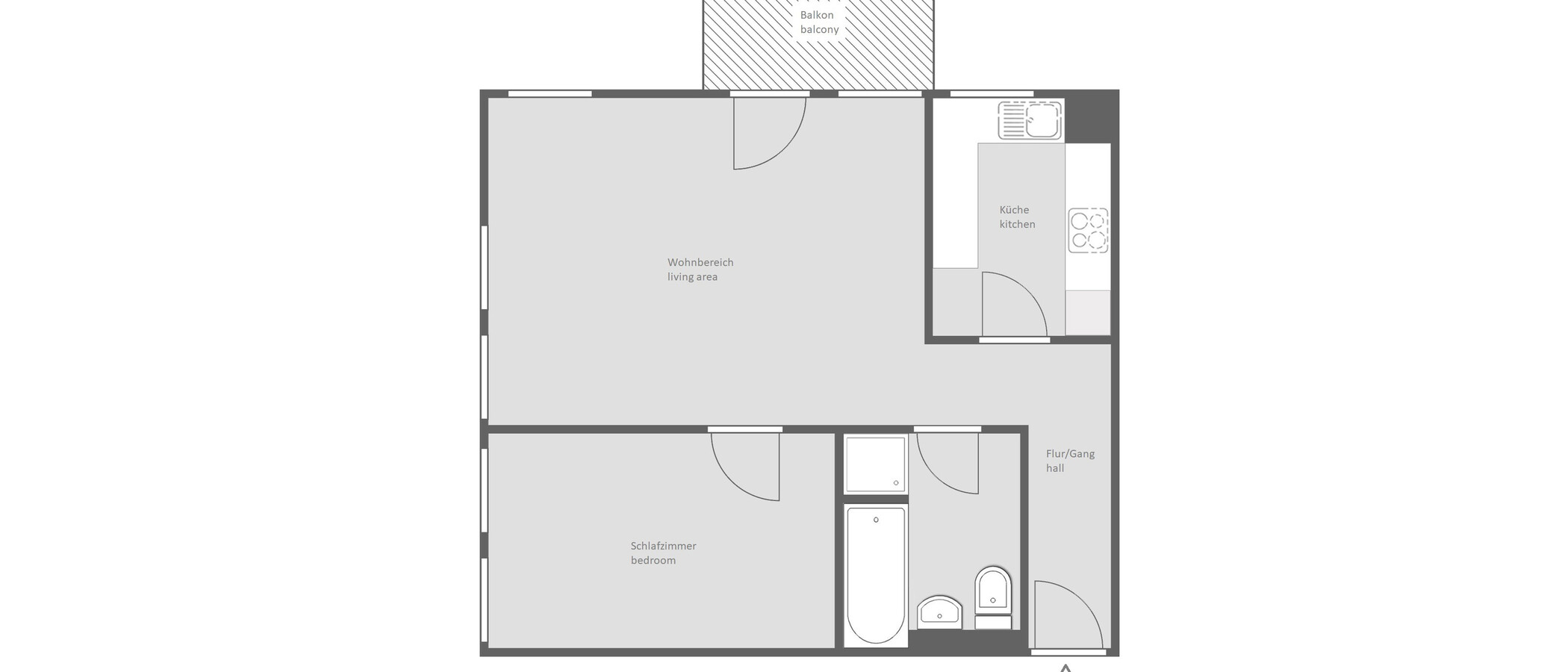 公寓 München Schwanthalerhöhe 01 平面图 13943