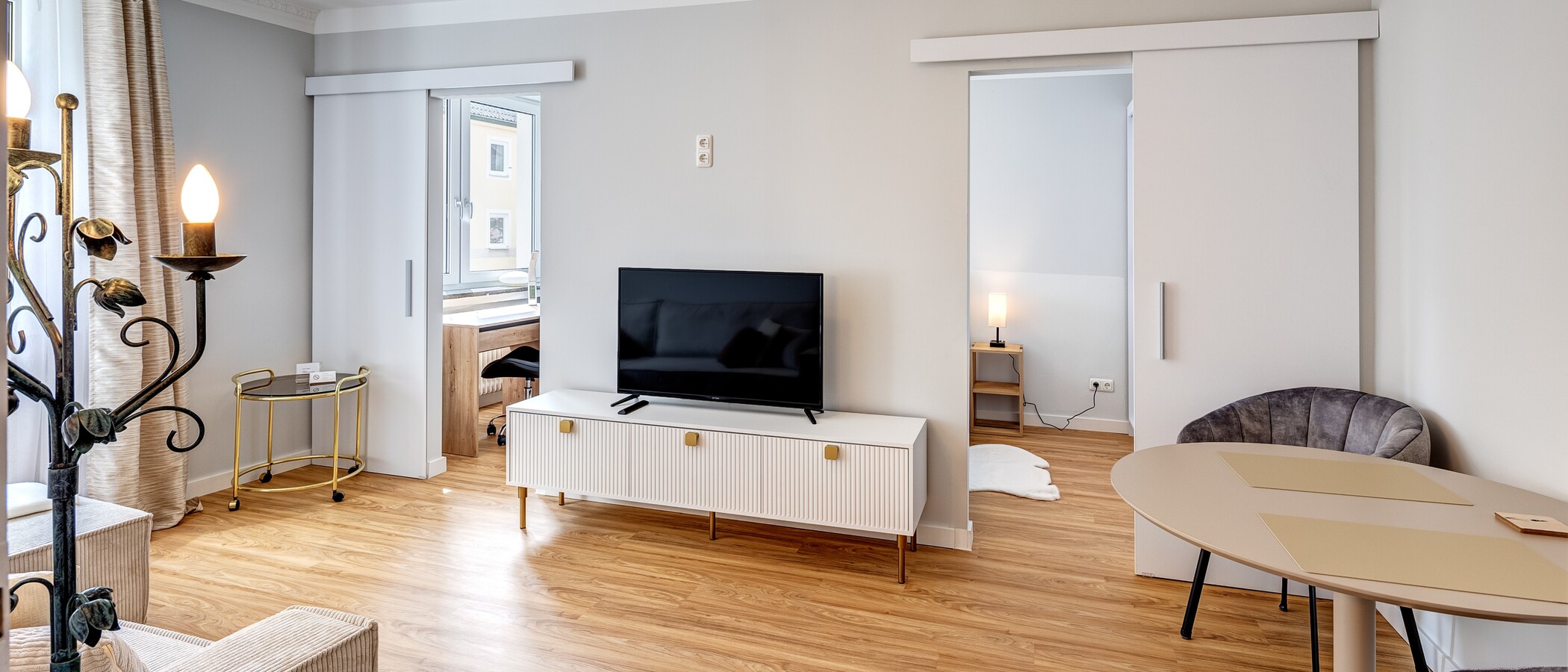 公寓 München Ludwigsvorstadt 03 生活区 13947