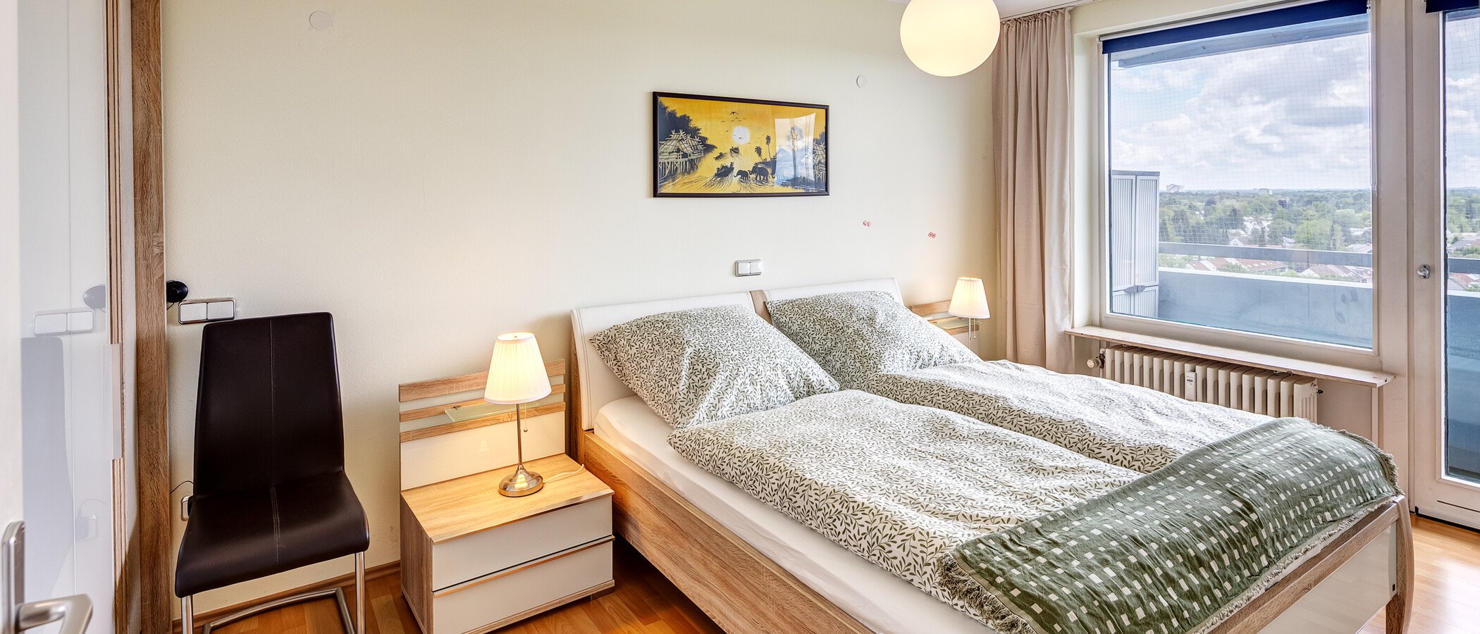 公寓 München Parkstadt Solln 01 卧室 13970
