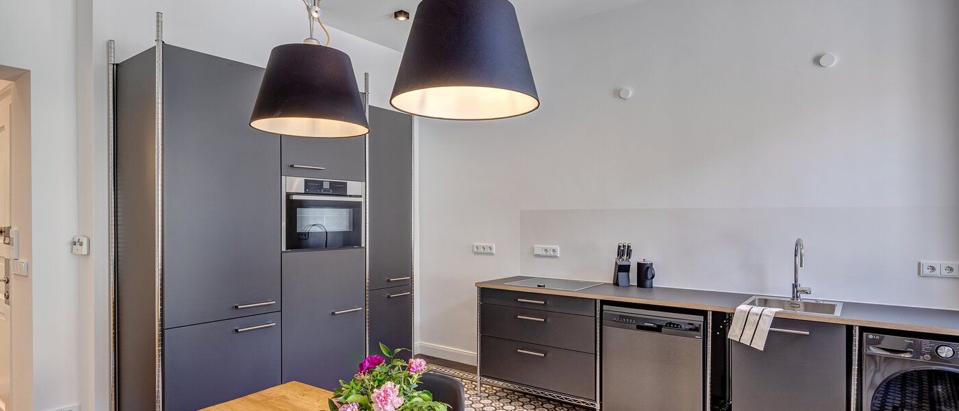 公寓 München Lehel 01 厨房 13986