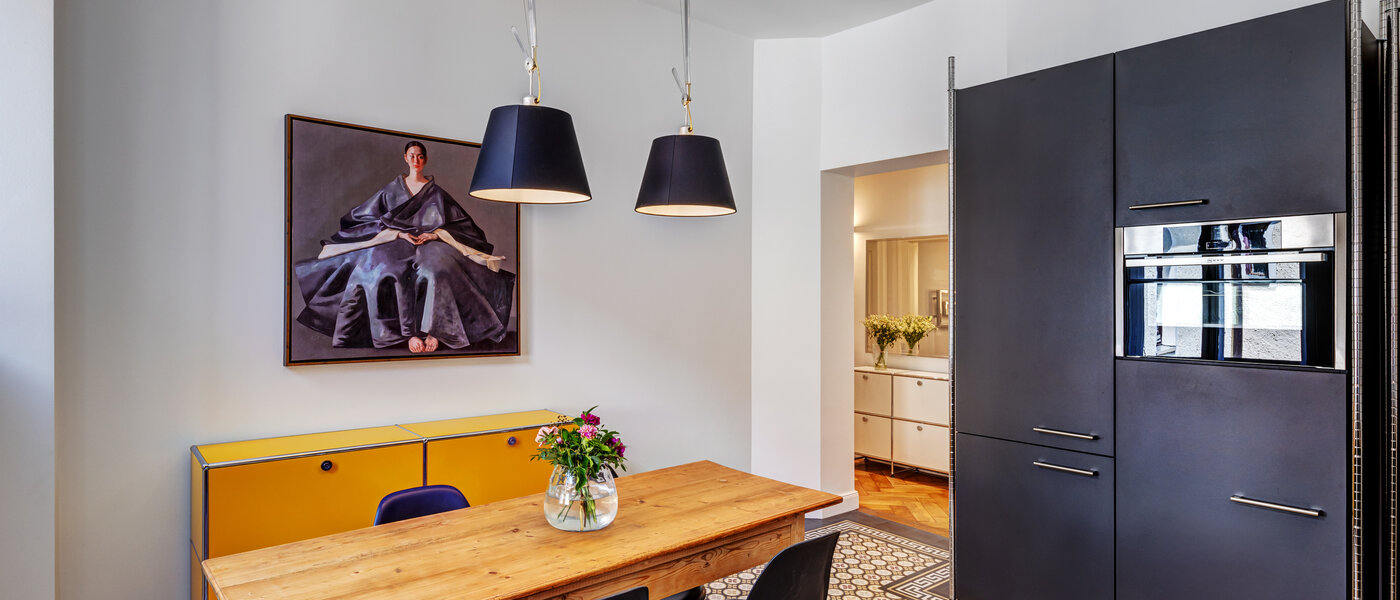 公寓 München Lehel 04 厨房 13986