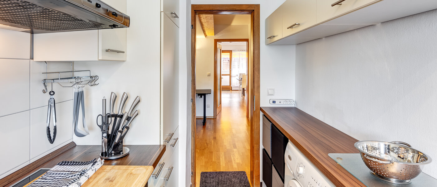 公寓 München Schwabing-West (rund um den Bonner Platz) 02 厨房 13991