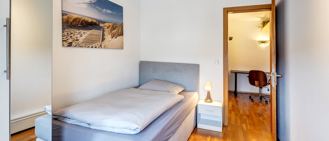 公寓 München Schwabing-West (rund um den Bonner Platz) 02 第二卧室 13991