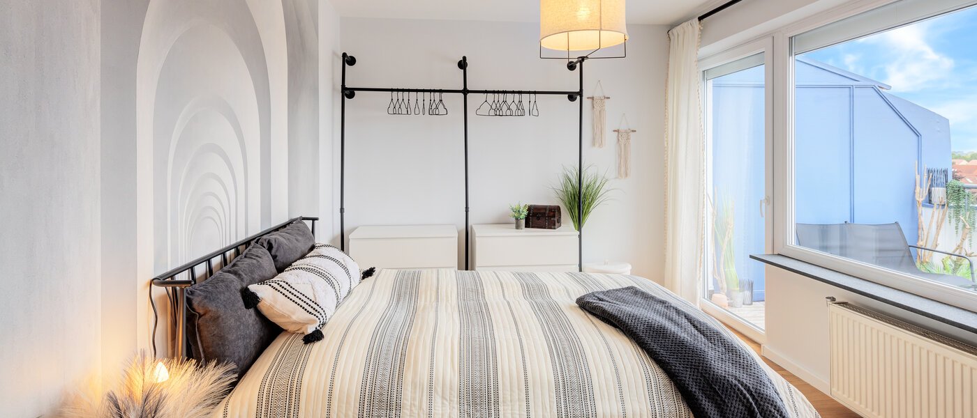 公寓 München Neufahrn b. Freising 01 卧室 14081