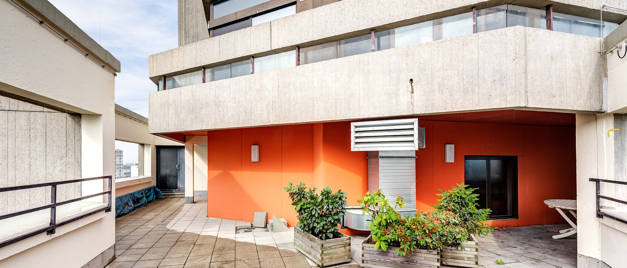 公寓 München Schwabing (rechts der Leopoldstraße) 02 共用露台 14213