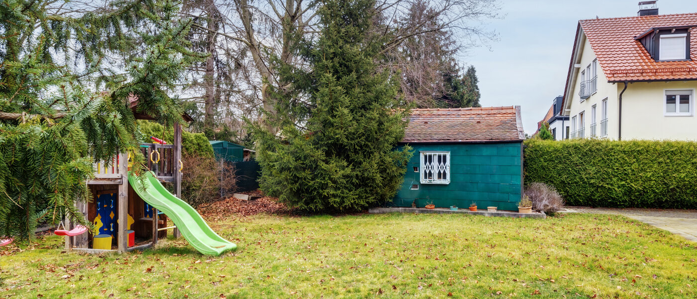 独户住宅 München Daglfing 03 花园 14387