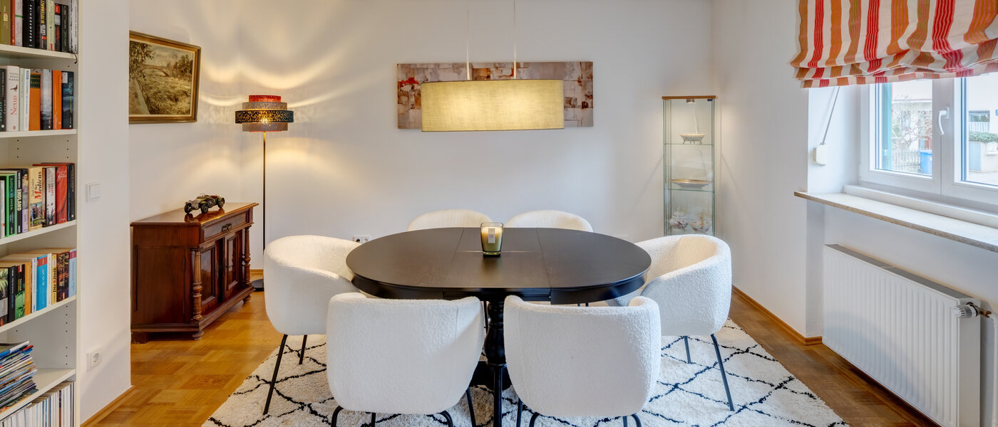 独户住宅 München Daglfing 01 餐厅 14387