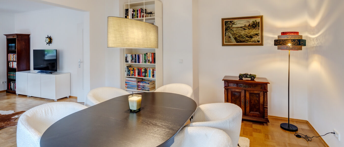 独户住宅 München Daglfing 03 餐厅 14387