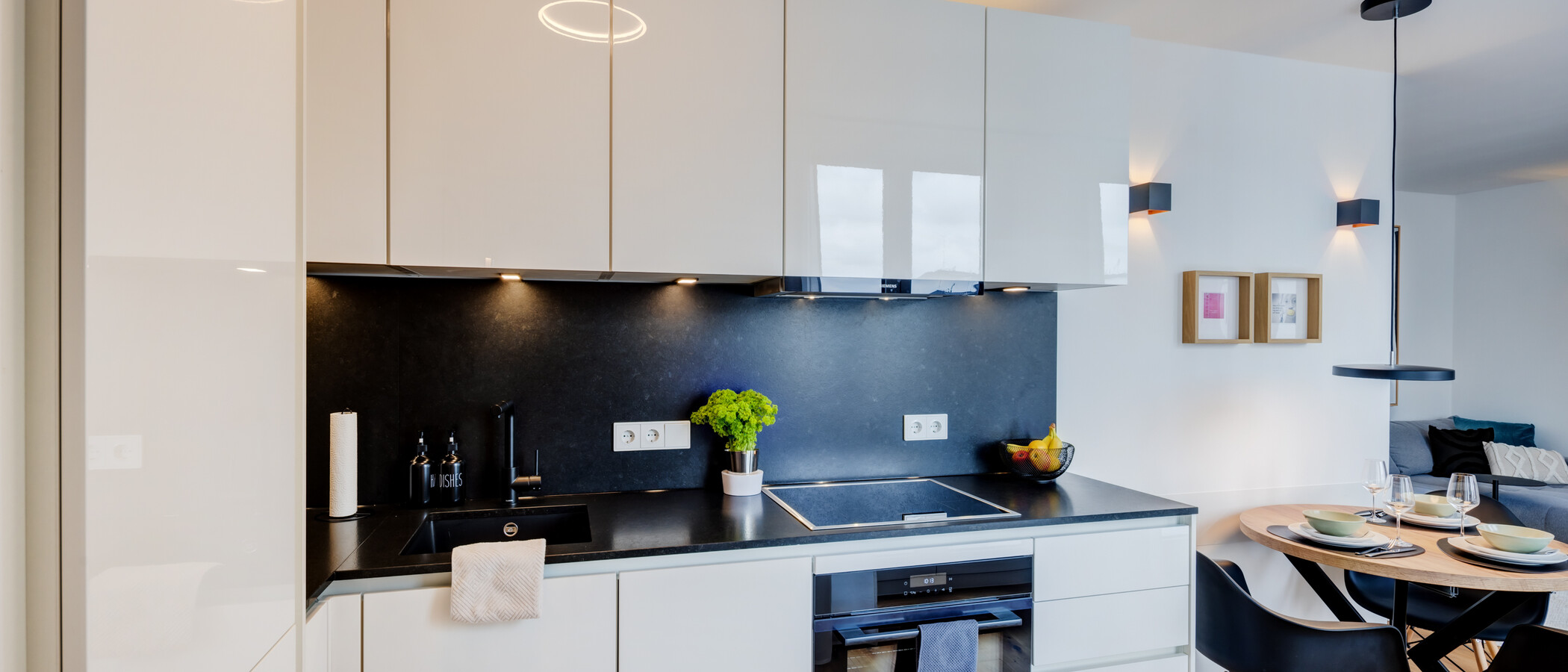 屋顶露台公寓 München Sendling-Westpark 01 厨房 14433
