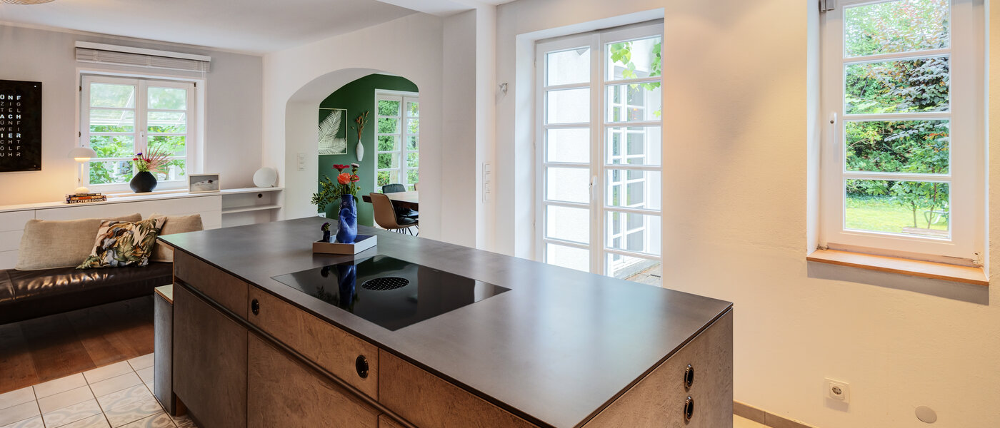 独户住宅 München Obermenzing 04 厨房 14582