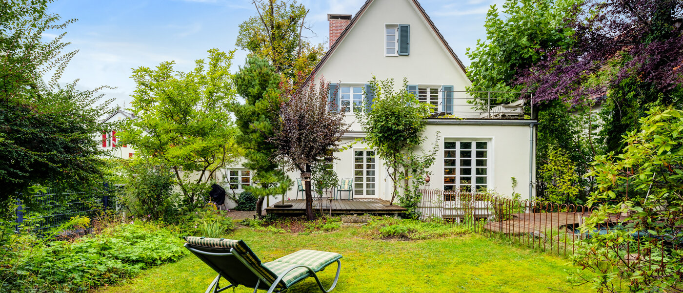 独户住宅 München Obermenzing 04 花园 14582