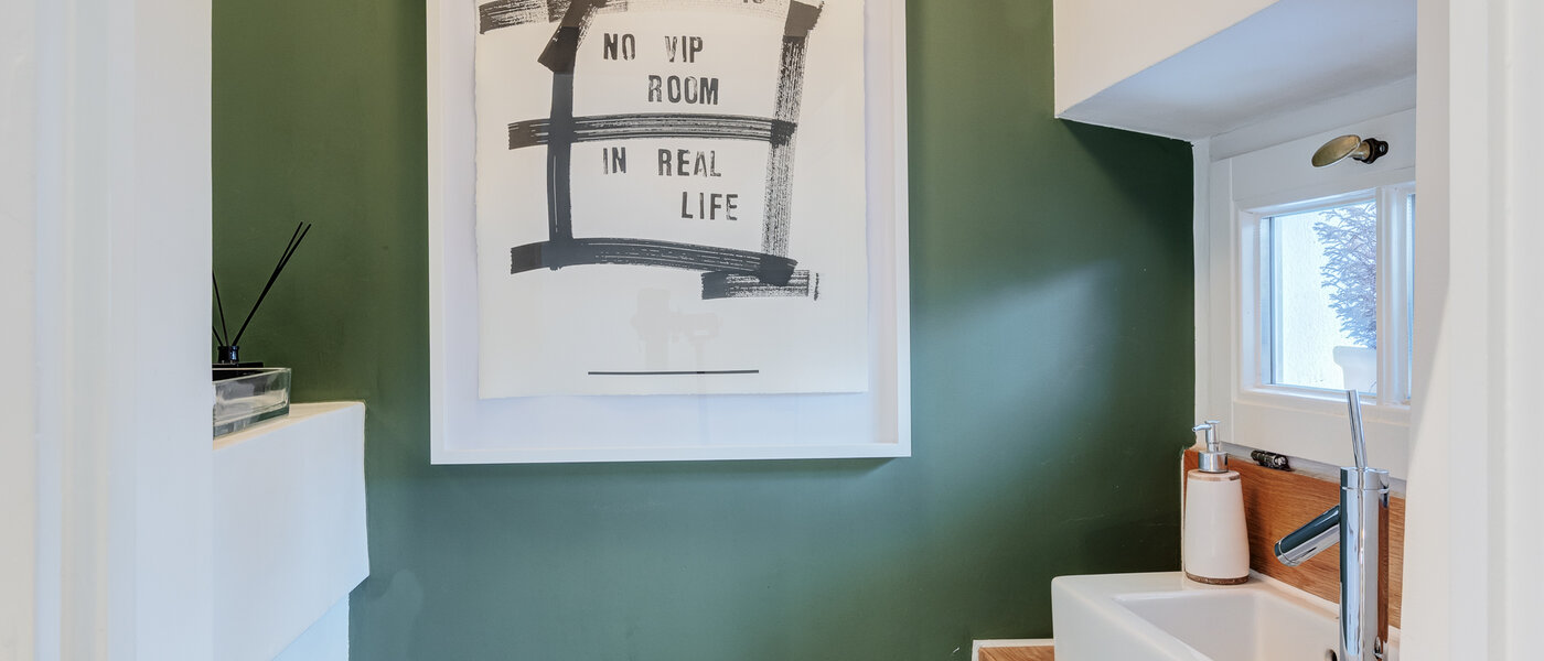 独户住宅 München Obermenzing 01 客用厕所 14582