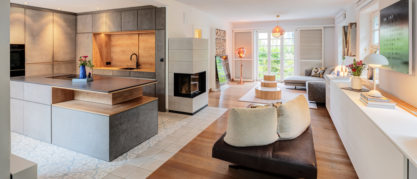 独户住宅 München Obermenzing 02 生活区 14582