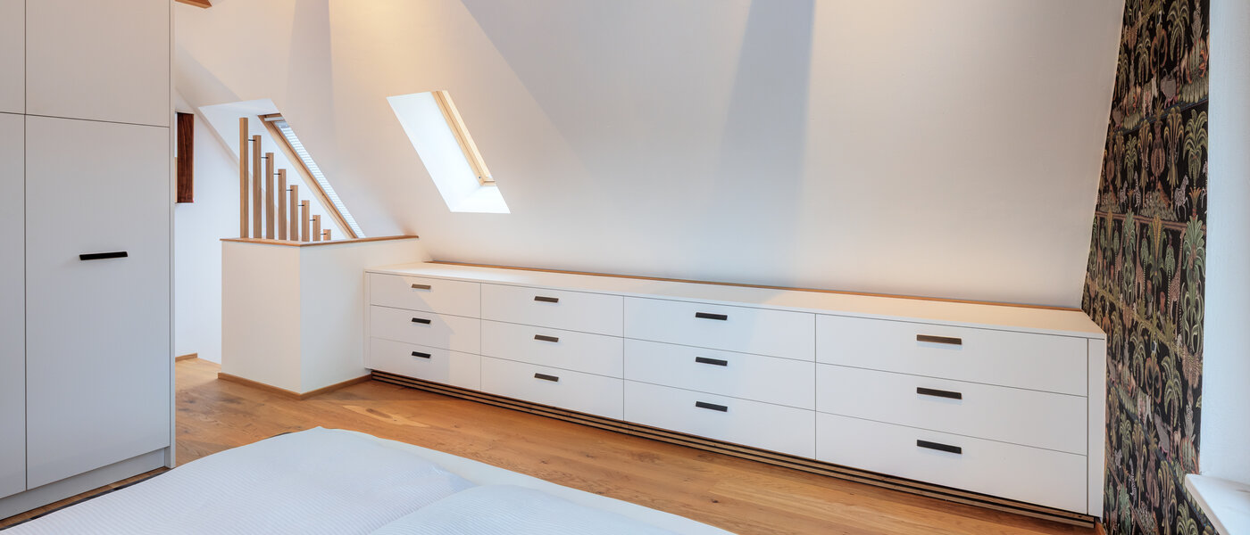 独户住宅 München Obermenzing 04 第一卧室 14582