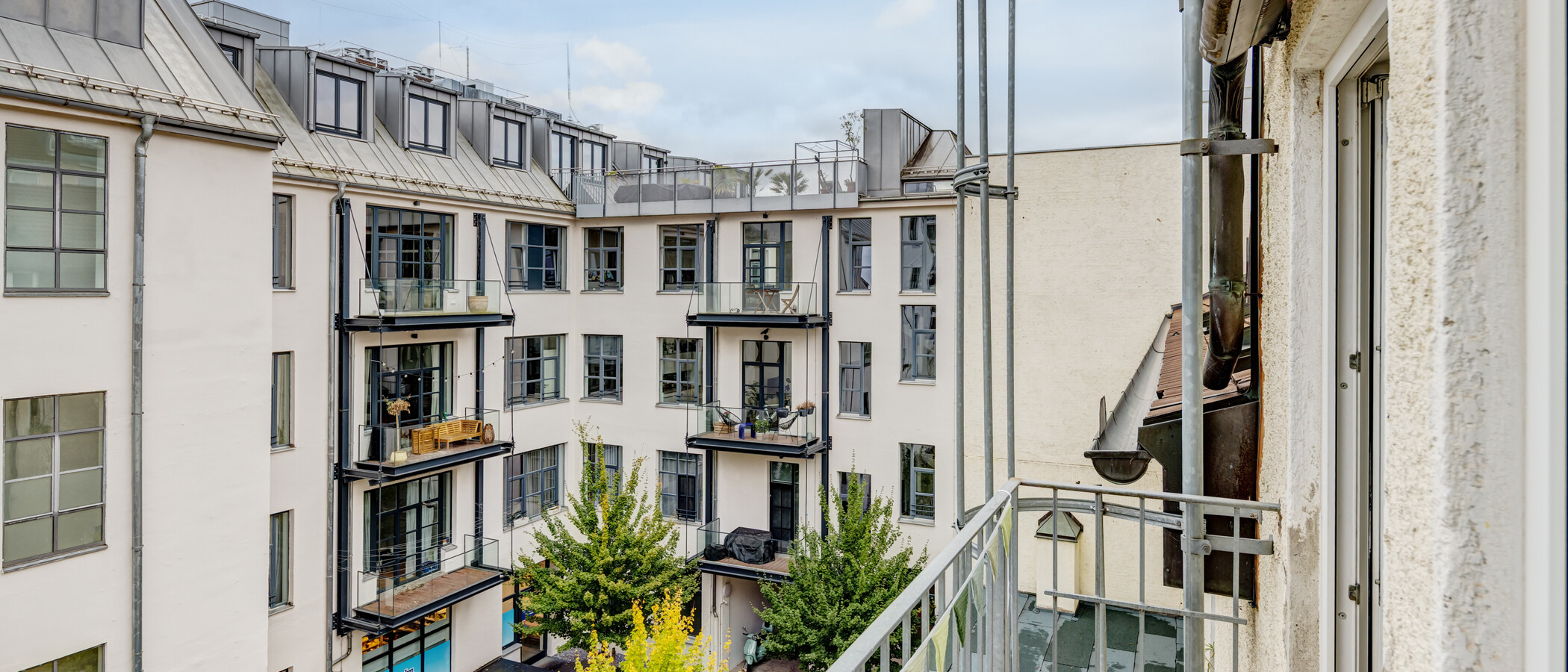 阁楼公寓 München Ludwigsvorstadt 01 阳台 14609