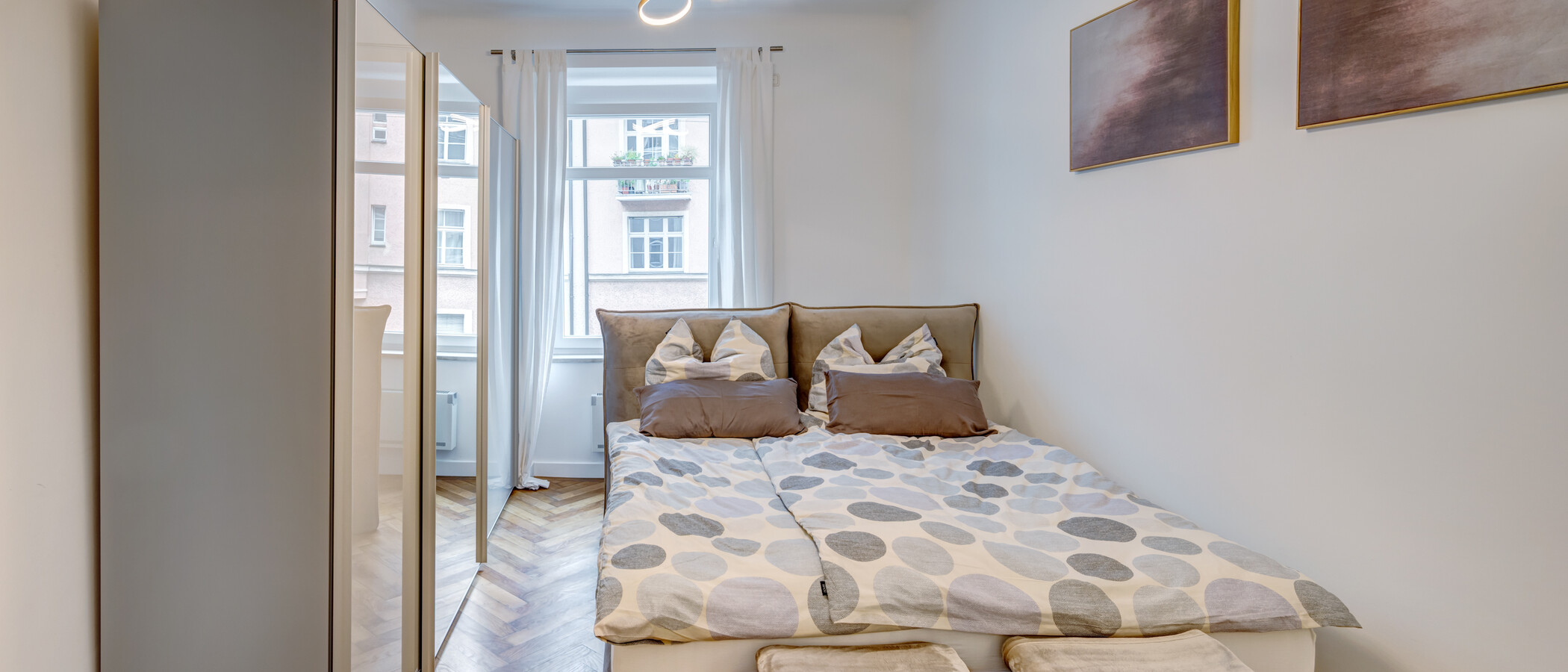 公寓 München Westend 01 卧室 14613