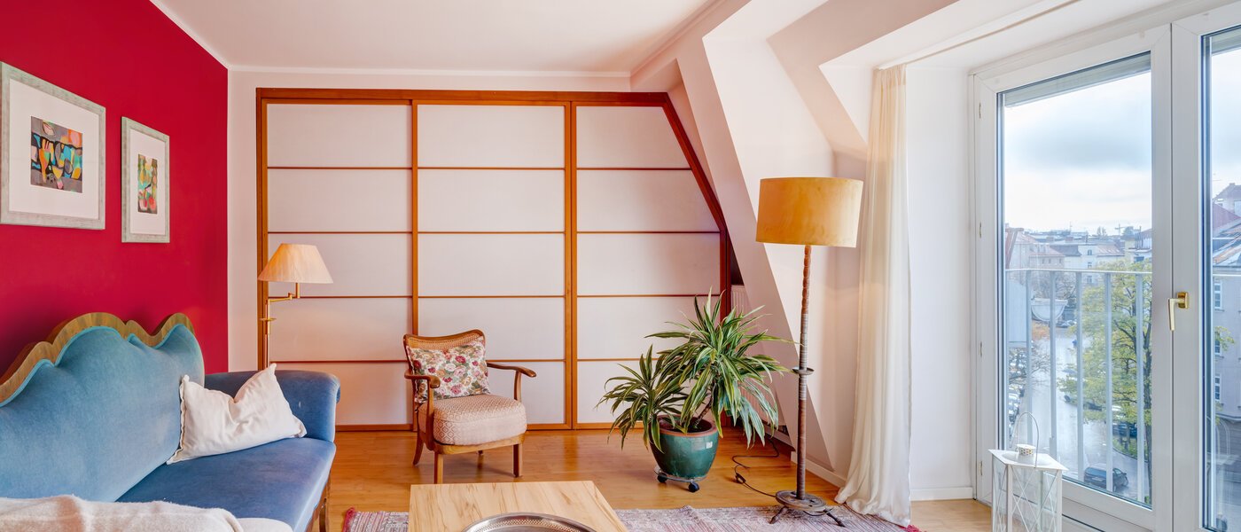 阁楼公寓 München Haidhausen 03 客厅 14648