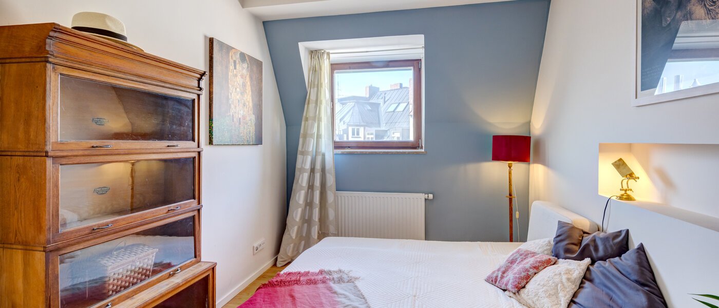 阁楼公寓 München Haidhausen 02 第一卧室 14648