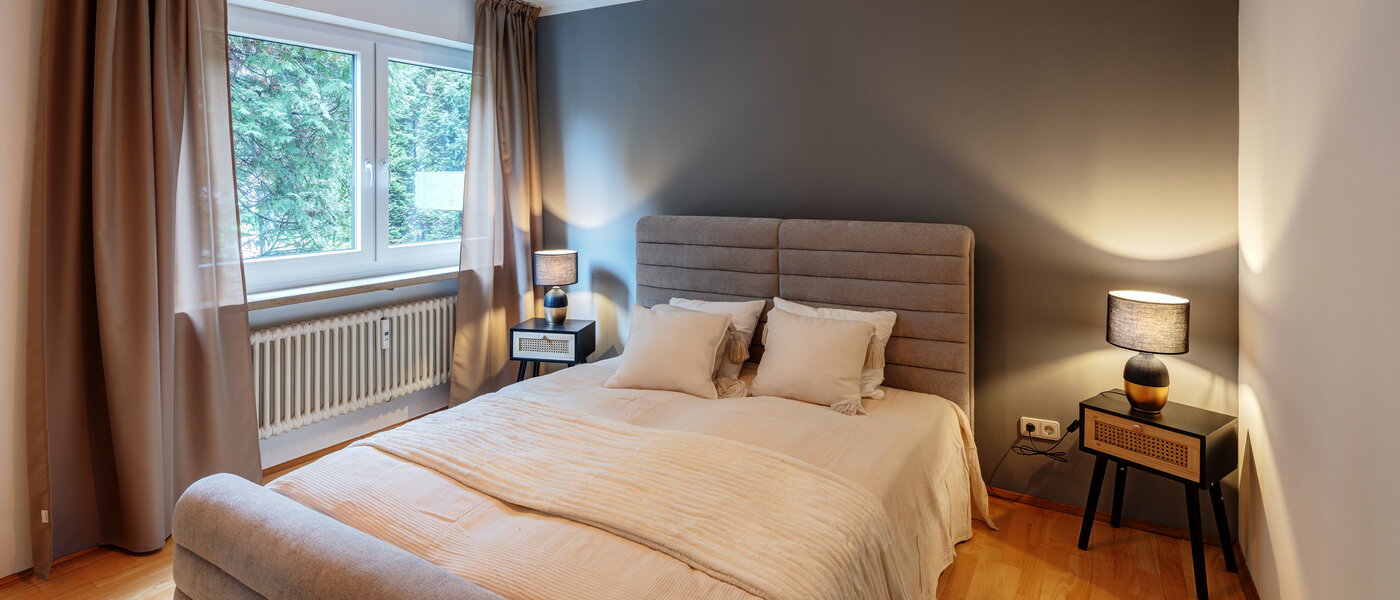 公寓 München Solln 01 卧室 14682