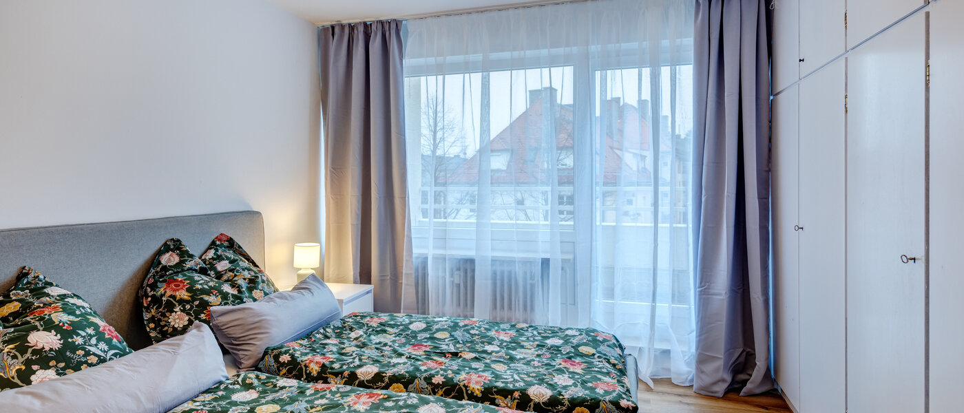 屋顶露台公寓 München Nymphenburg 02 卧室 14694