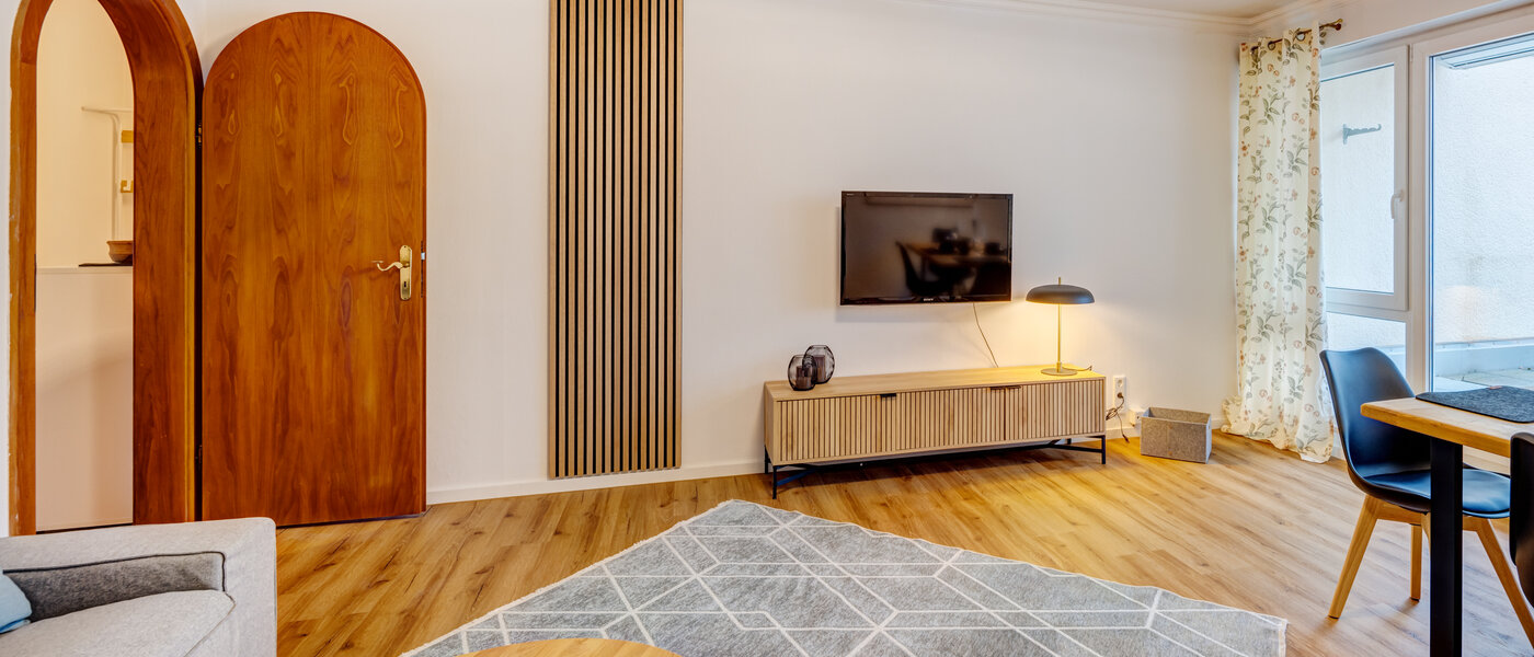 屋顶露台公寓 München Nymphenburg 04 客厅 14694