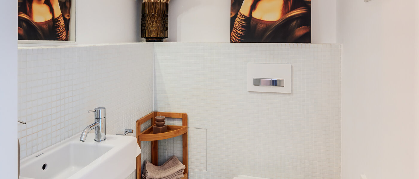 屋顶露台公寓 München Neuhausen 01 独立厕所 14699