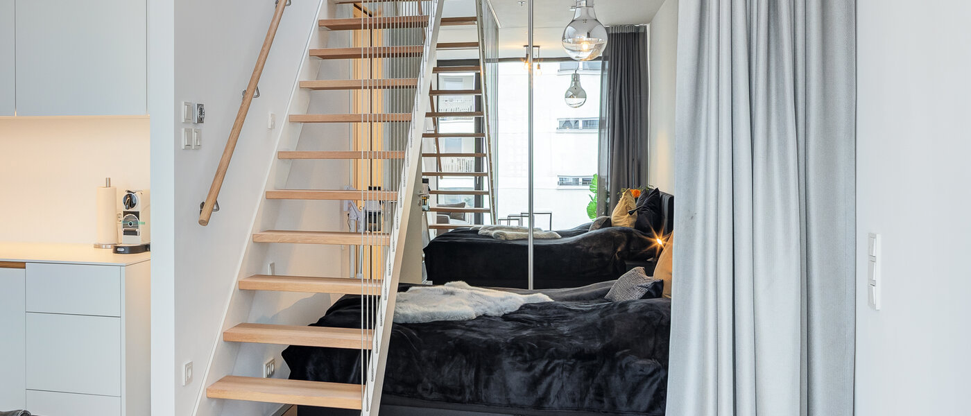 屋顶露台公寓 München Neuhausen 04 睡眠区 14699