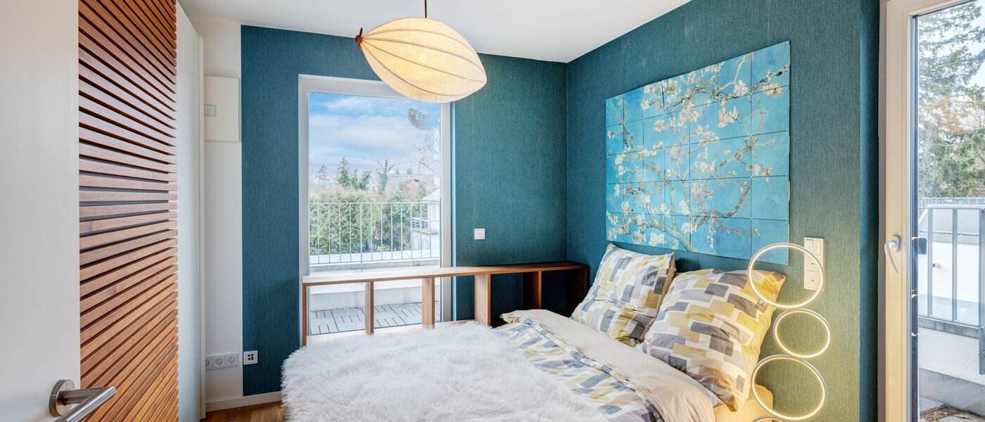 顶层公寓 München Trudering 01 卧室 14707