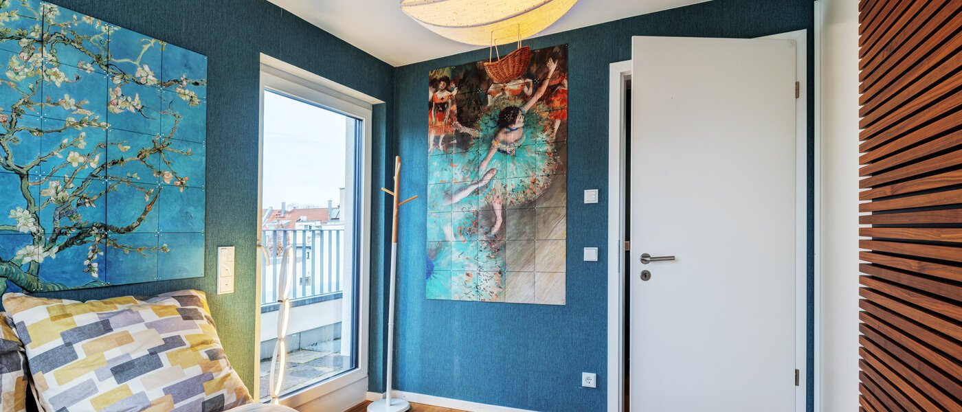 顶层公寓 München Trudering 02 卧室 14707