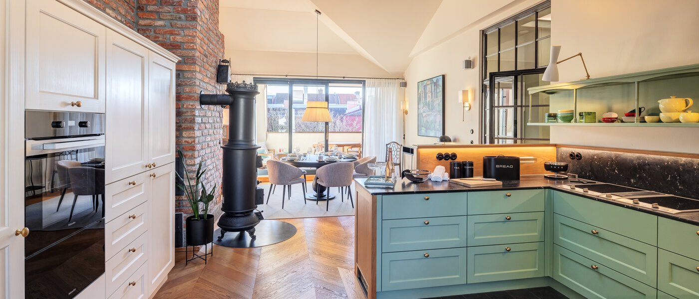 阁楼公寓 München Neuhausen 05 厨房 14709