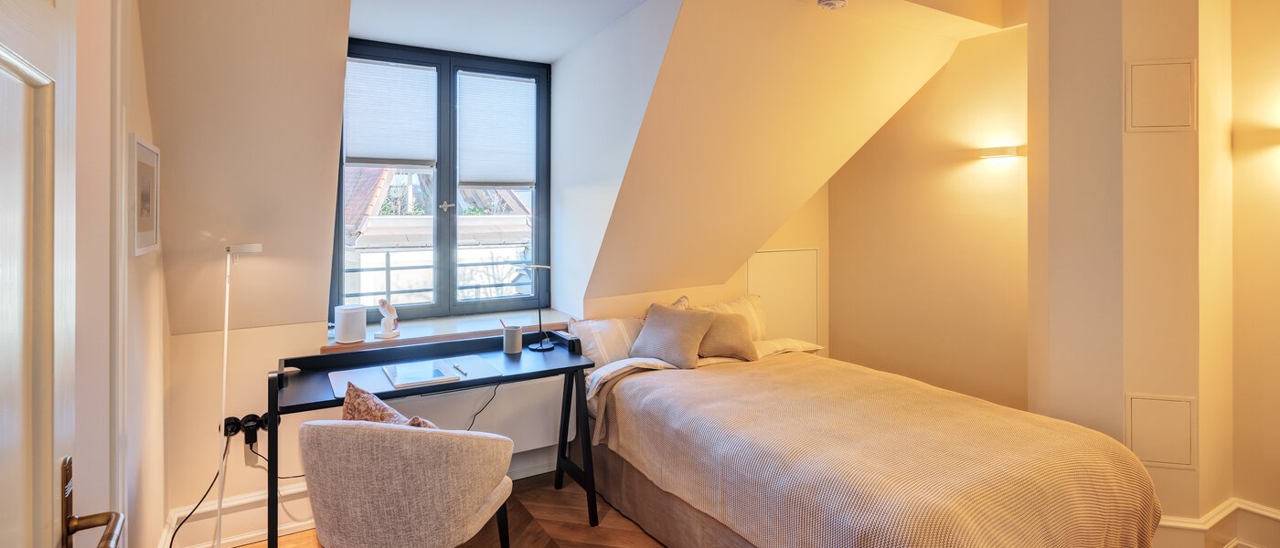 阁楼公寓 München Neuhausen 02 第二卧室 14709