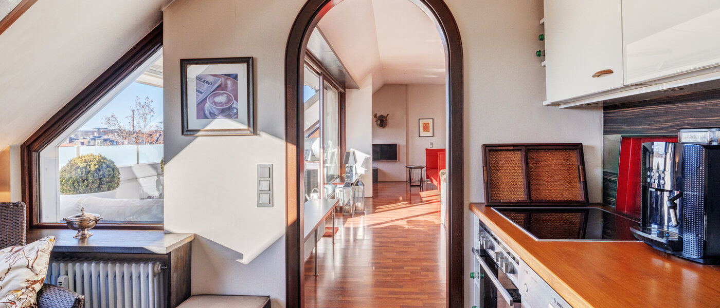 复式公寓 München Maxvorstadt 04 厨房 14710