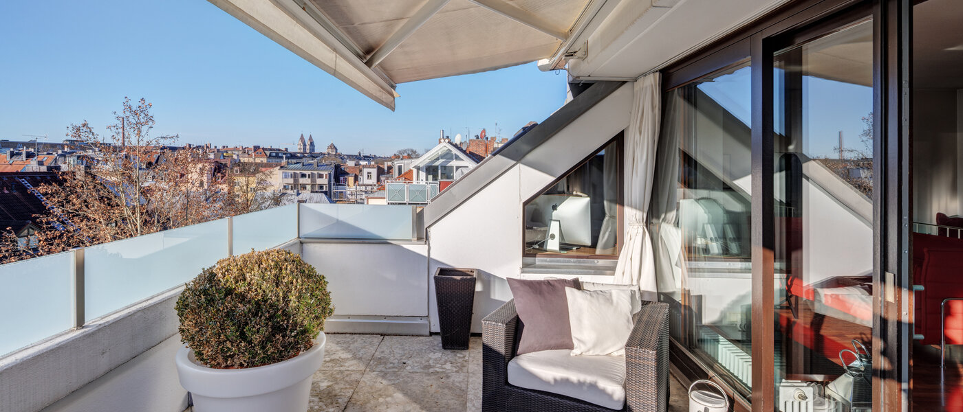 复式公寓 München Maxvorstadt 03 屋顶露台 14710