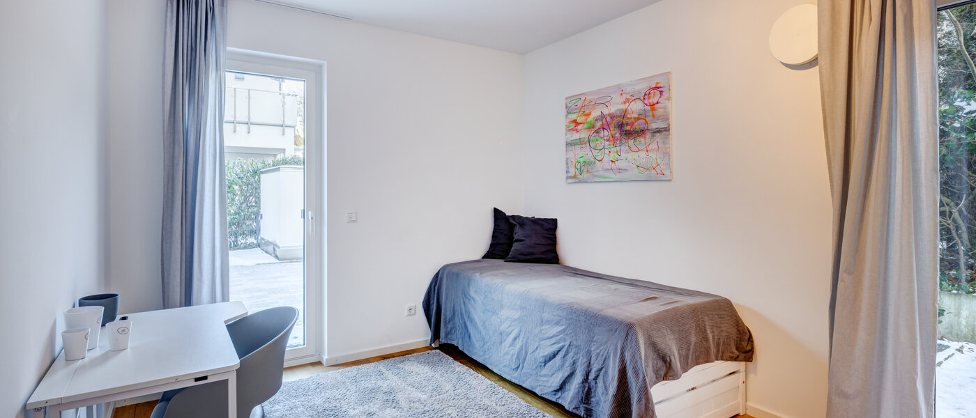 公寓 München Harlaching 01 第二卧室 14713