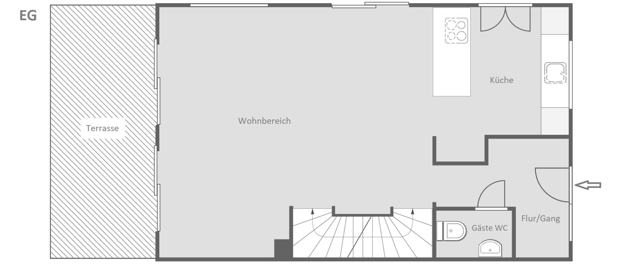 半独立式住宅 München Pasing 01 平面图 14721