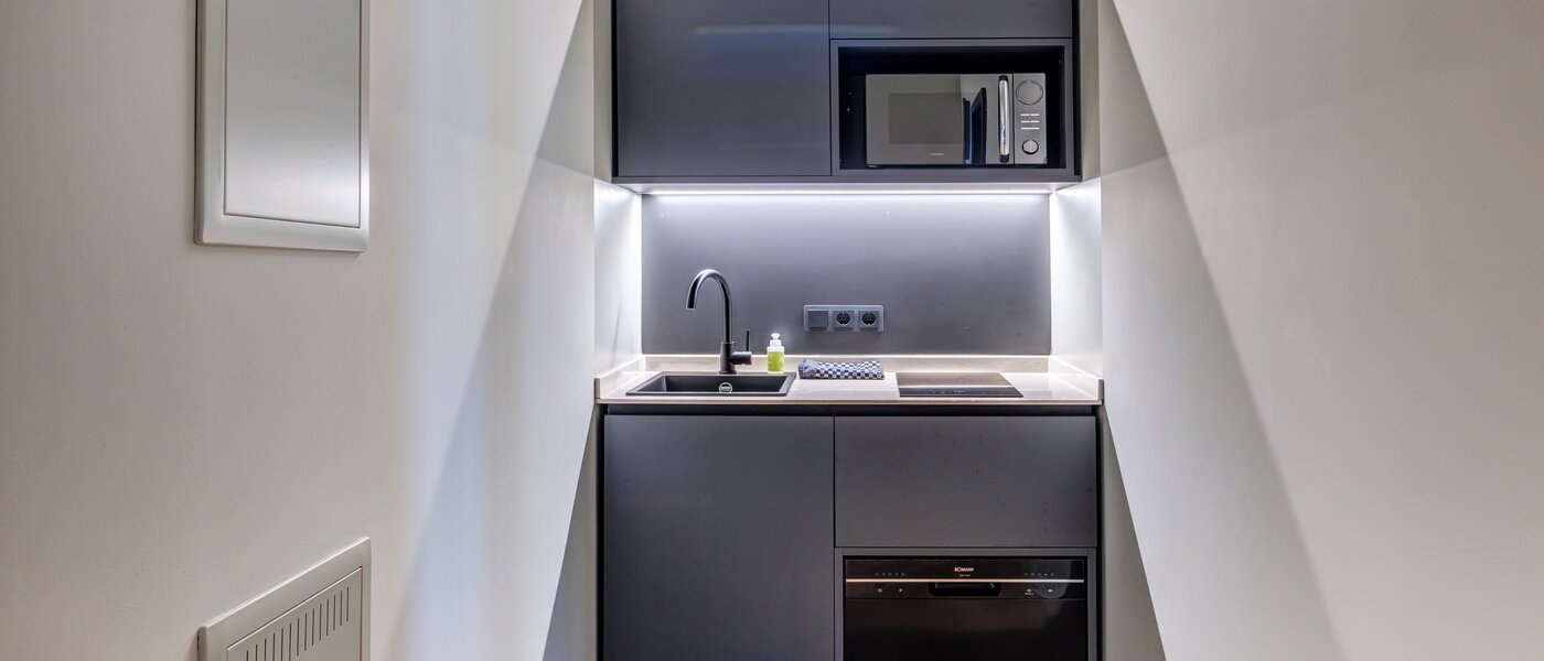 公寓 München Ludwigsvorstadt 01 厨房 14757