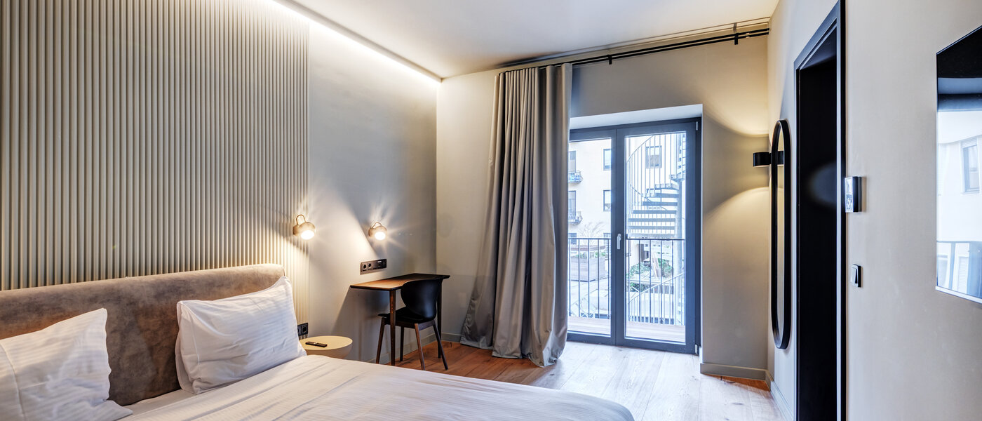 公寓 München Ludwigsvorstadt 01 卧室 14757