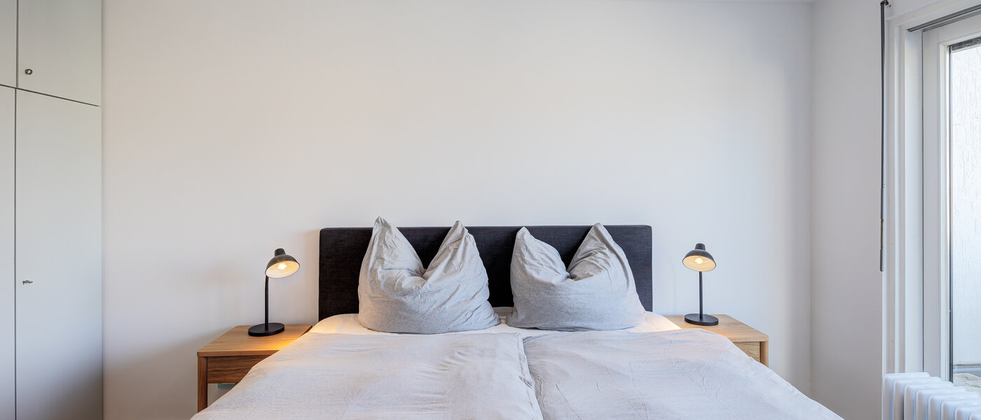 屋顶露台公寓 München Nymphenburg 02 第一卧室 14775