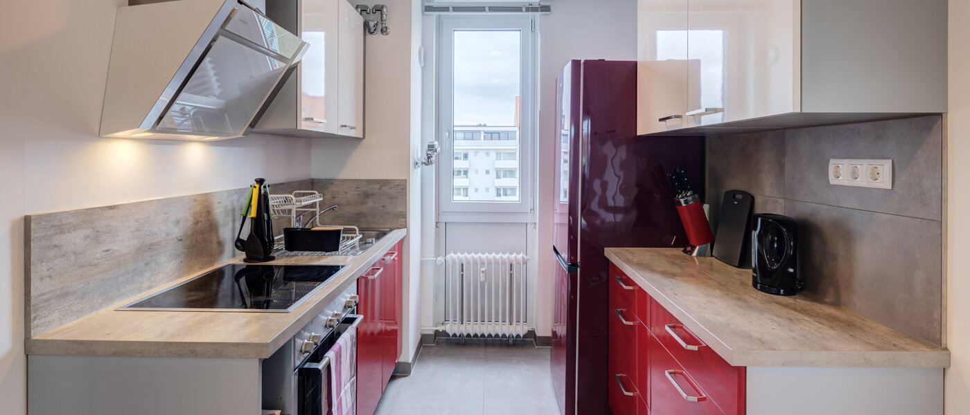 公寓 München Mittersendling 01 厨房 14783