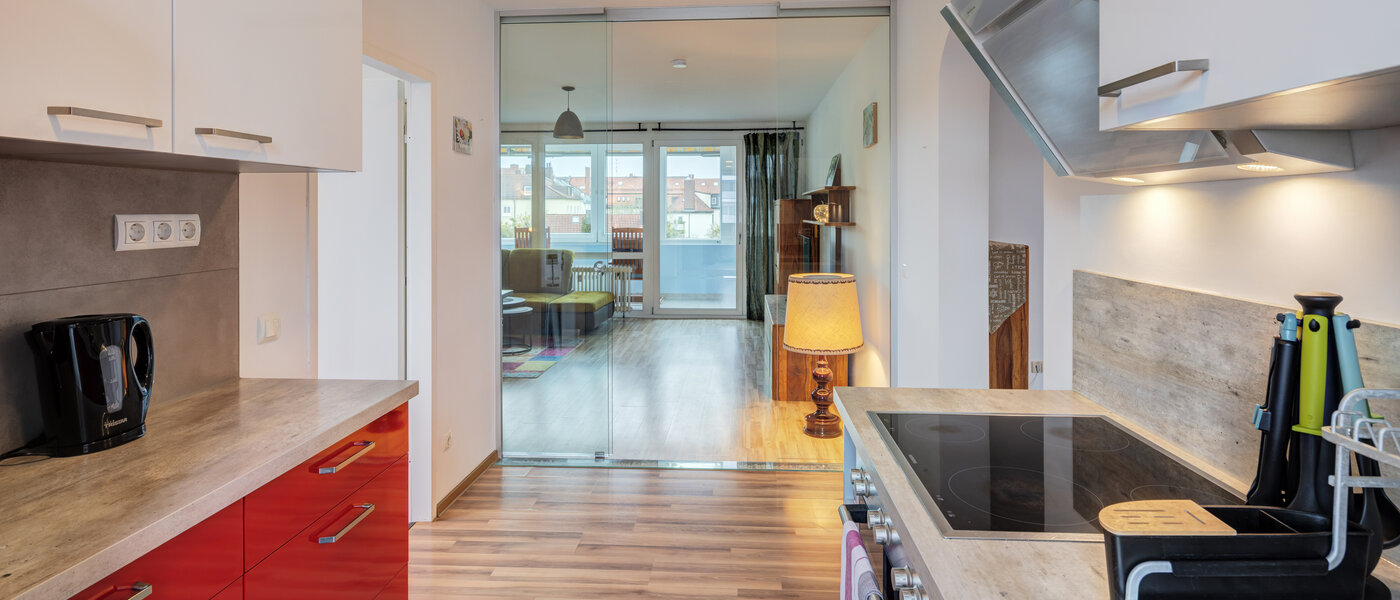 公寓 München Mittersendling 03 厨房 14783