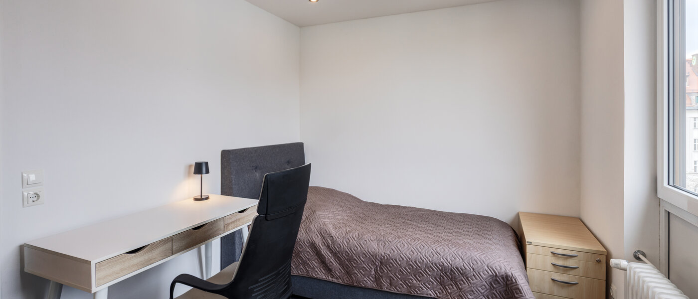 公寓 München Mittersendling 01 第二卧室 14783