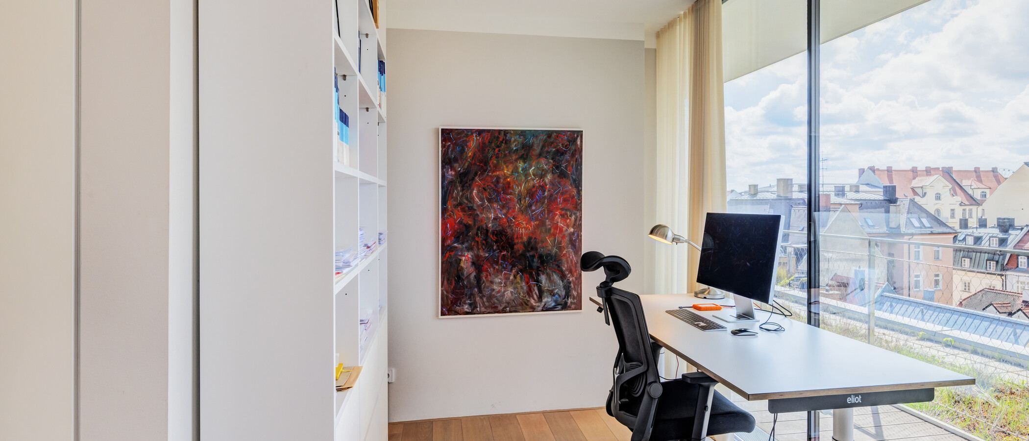 顶层公寓 München Haidhausen 01 工作区 14832
