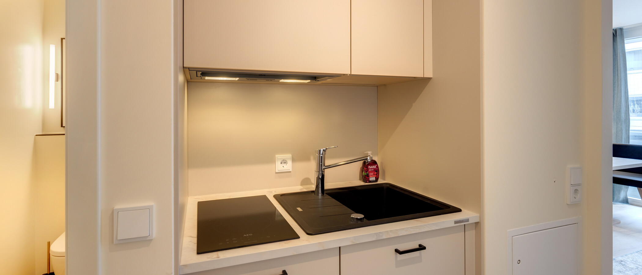 公寓 München Maxvorstadt - Universitätsviertel 01 厨房 14844