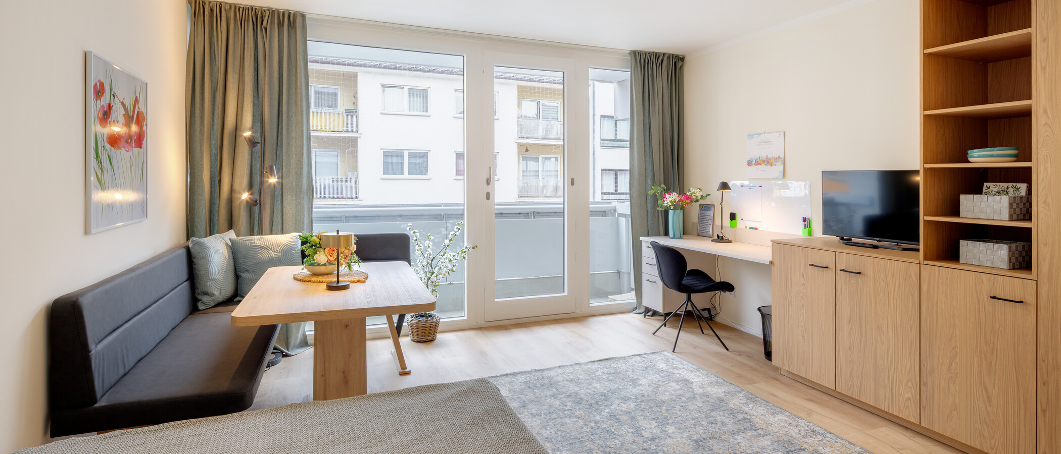 公寓 München Maxvorstadt - Universitätsviertel 01 生活区 14844